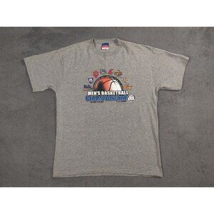 NCAA Division 1 Basketball Shirt Adult Mens XL Gray The Road to Atlanta